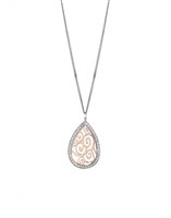 Necklace Mediterraneo Woman Romantica in Silver Zirconia MR12RC03 - MR12RC03